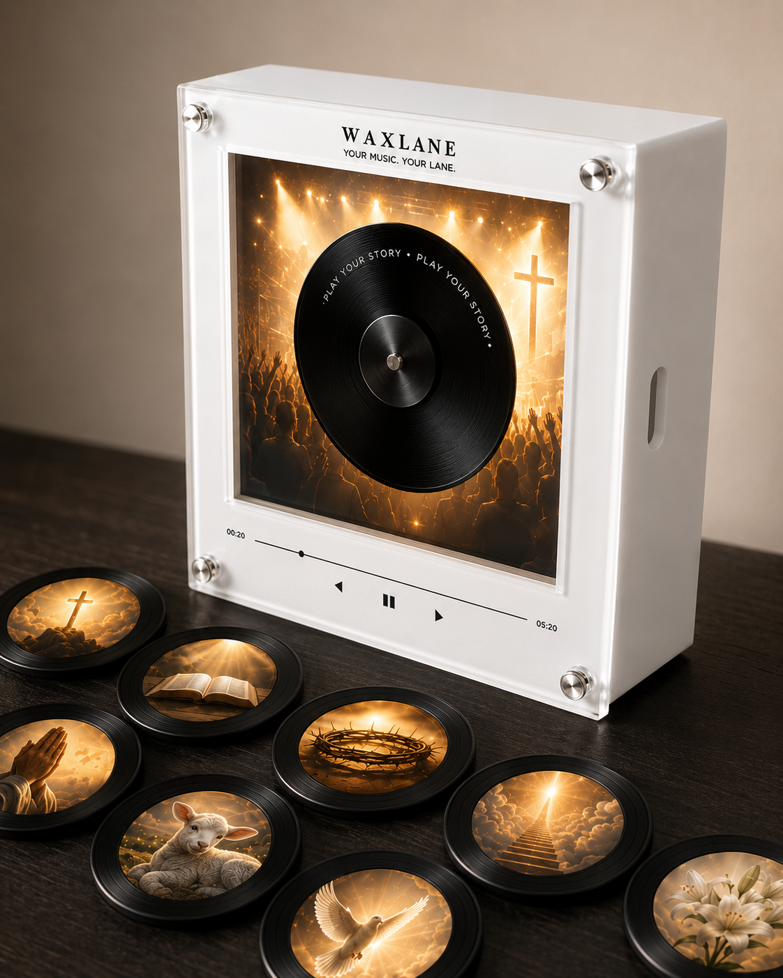 Jesus Worship Edition - Magnetic Music Player